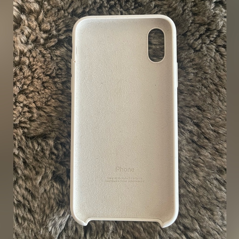 iPhone X white case